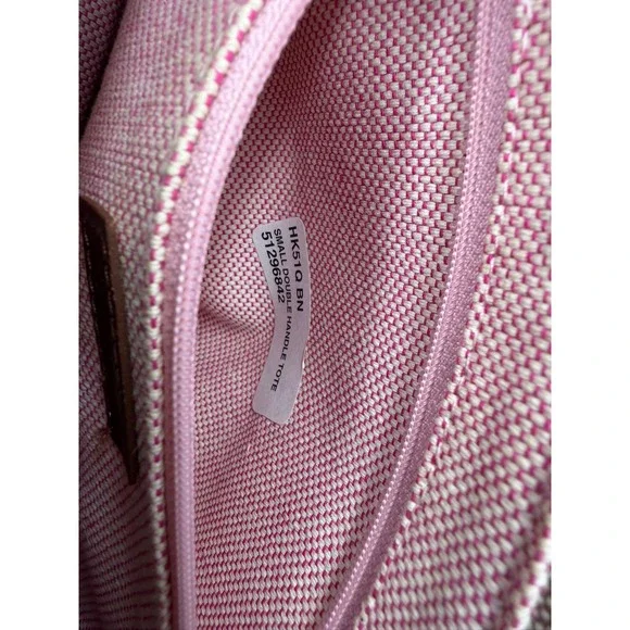 Dooney & Bourke Small Double Handle Tote Monogram Canvas Leather Brown HK51Q BN - Picture 7 of 12